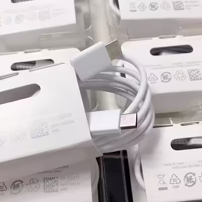 کابل تبدیل USB-C به USB-C مدل EP-DG977 طول 1 متر