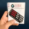 استیکر تزئینی موبایل و تبلت لولو مدل من عاشق کارمم , تکرار کن تا قانع شی کد 298