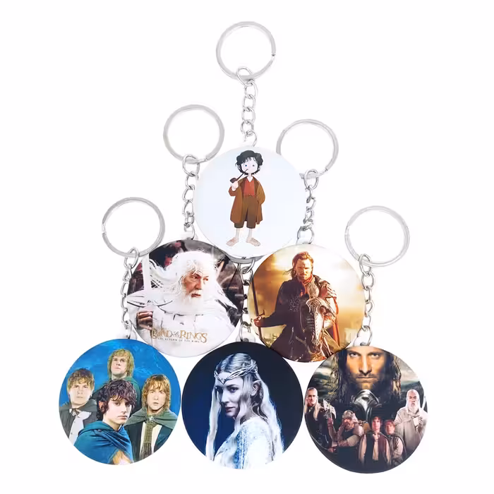 جاکلیدی خندالو مدل ارباب حلقه ها کد 315A مجموعه 6 عددی