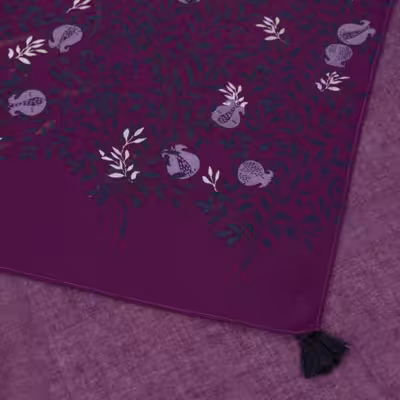 دستمال سر و گردن گدار مدل ناردون