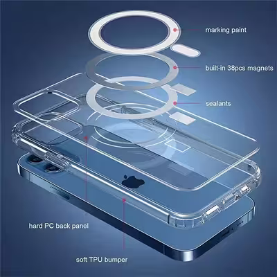 کاور مدل مگ سیف مناسب برای گوشی موبایل اپل iphone 13 promax
