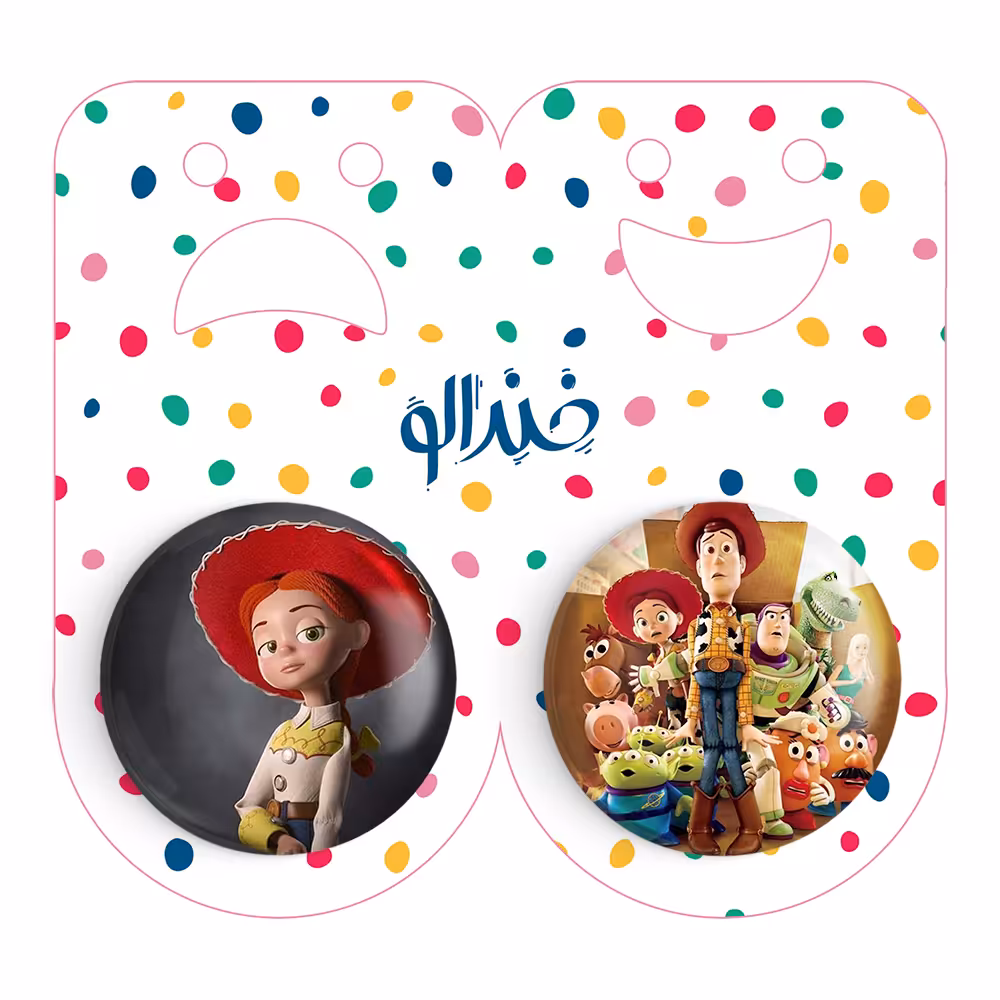 پیکسل خندالو مدل داستان اسباب بازی ها کد 16011604 مجموعه 2 عددی