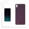 برچسب پوششی ماهوت مدل Purple-Leather مناسب برای گوشی موبایل لاوا Z51