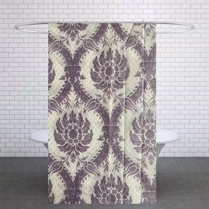 پرده حمام کد Ham1 سایز 180x200 سانتی متر
