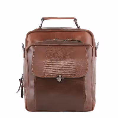 کیف رودوشی چرم یلسان مدل رهام کد RHM-043-GLGP