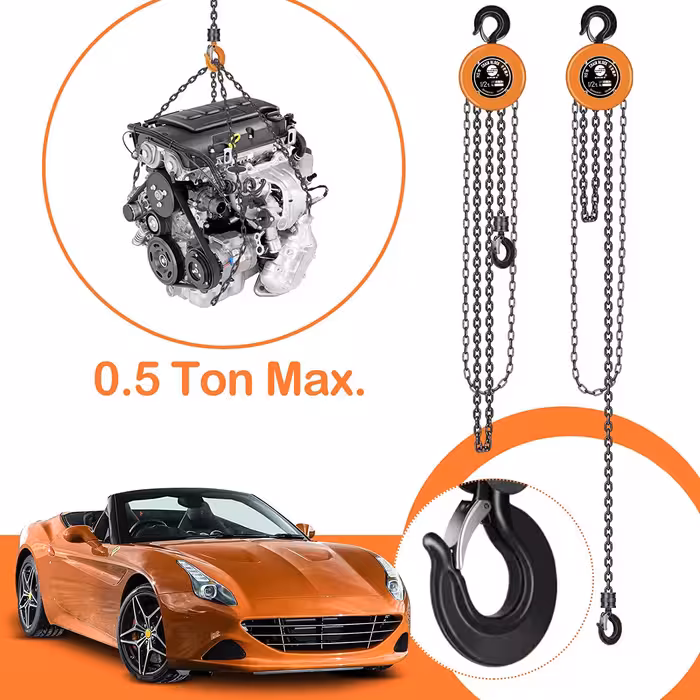 جرثقیل سقفی سمیک مدل HS1/5 ظرفیت 500 کیلوگرم