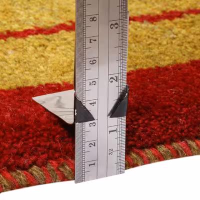 گبه دستباف کناره طول یک و نیم متر سی پرشیا کد 152124