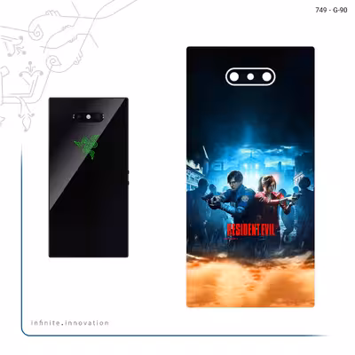 برچسب پوششی ماهوت مدل Residentevil Game Series مناسب برای گوشی موبایل ریزر Phone 2