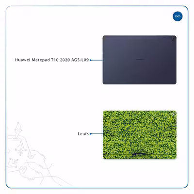 برچسب پوششی ماهوت مدل Leafs مناسب برای تبلت هوآوی Matepad T10 2020 AGS-L09