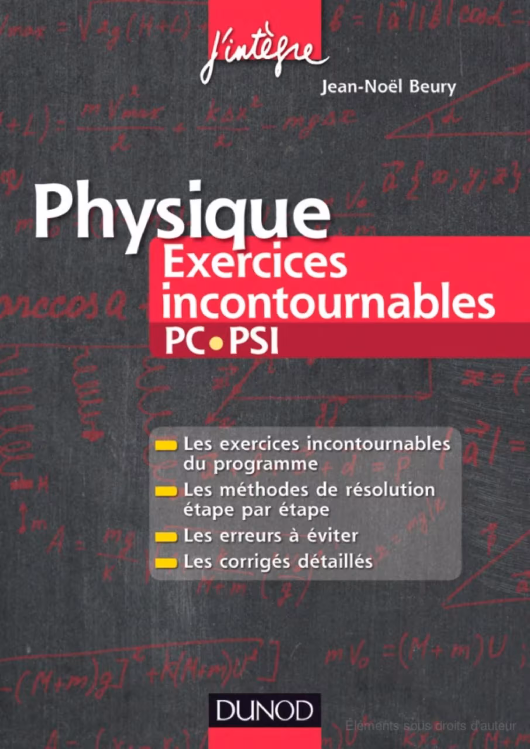 خرید و دانلود نسخه کامل کتاب Physique Exercices incontournables (PC-PSI)
