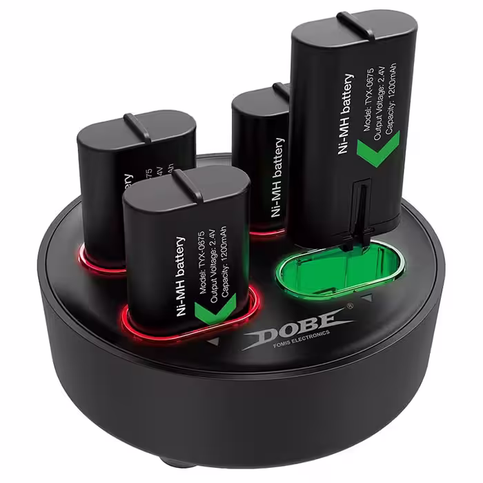 پایه شارژر و باتری 1200 MA دسته XBOX مدل DOBE TYX-0645S