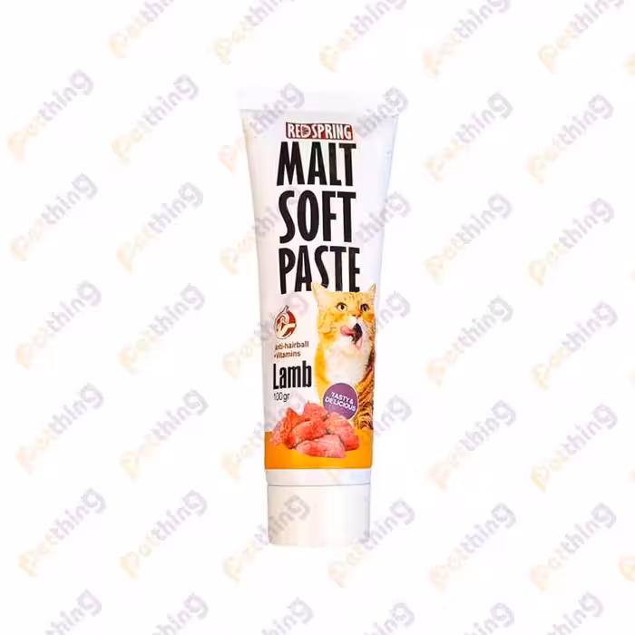 خمیر مالت ویتامینه گربه با طعم بره رد اسپرینگ