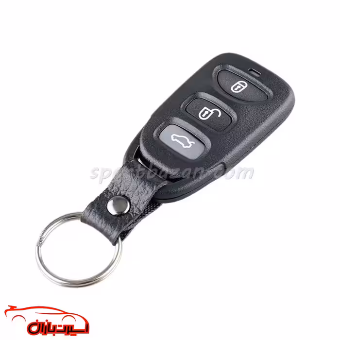 قاب ریموت هیوندای آزرا سه دکمه بدون جا باتری