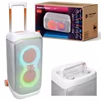 اسپیکر پارتی باکس بلوتوث،فلش JBL PartyBox Club 120 سفید