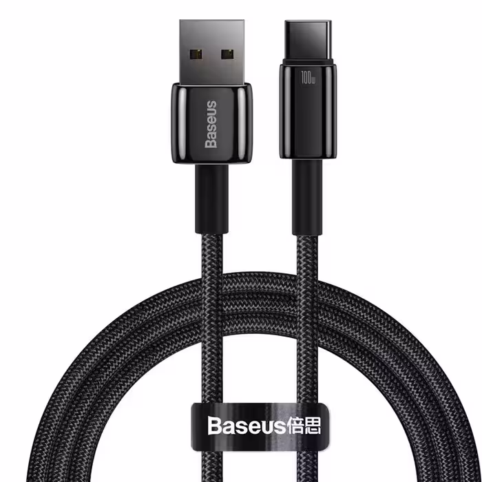 کابل USB به USB-C باسئوس مدل Tangstan New Pack طول 1 متر