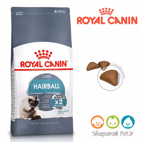غذای گربه هیربال رویال کنین ضد گلوله مویی