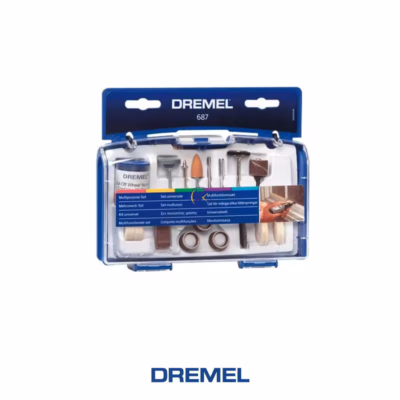 مجموعه 52 عددی متعلقات فرز مینیاتوری مدل 687 دریمل