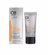 کرم ضد آفتاب رنگی سی بی SPF 50 مناسب پوست مختلط تا چرب