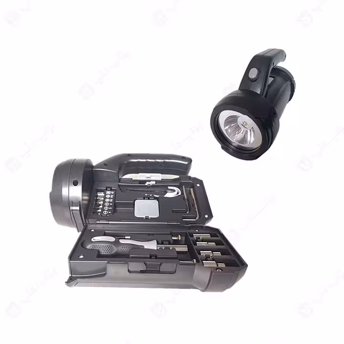 چراغ قوه و جعبه ابزار پرودو مدل PD-LSFLTB