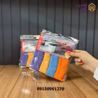 دستمال همه کاره آذر اسپان ریس پک 4 عددی 9858