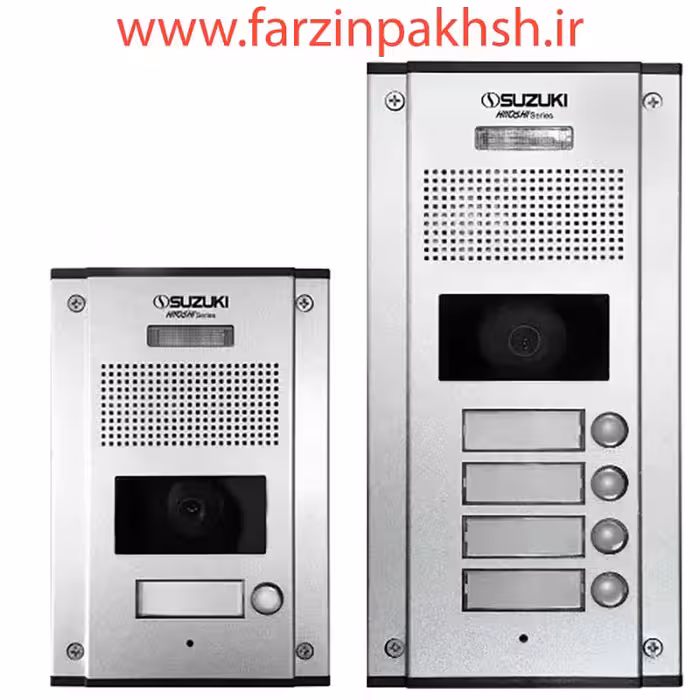 پنل آیفون تصویری سوزوکی مدل SZ-H چهار واحدی