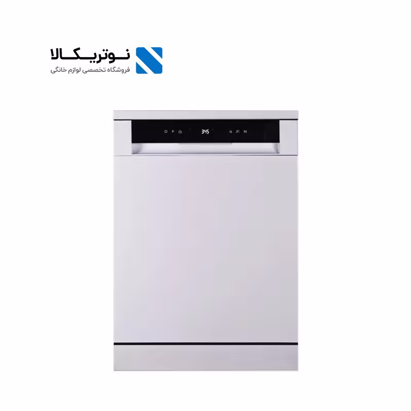 ماشین ظرفشویی کلور ظرفیت ۱۵ نفره مدل CDW-H15V رنگ سفید