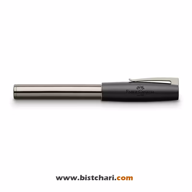 روان نویس مدل لوم گان متال Loom Gunmetal برند فابر کاستل Faber Castell