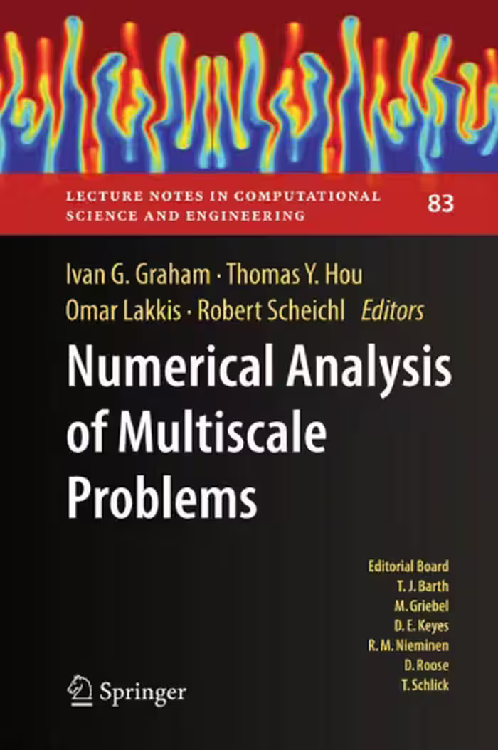 خرید و دانلود نسخه کامل کتاب Numerical Analysis of Multiscale Problems