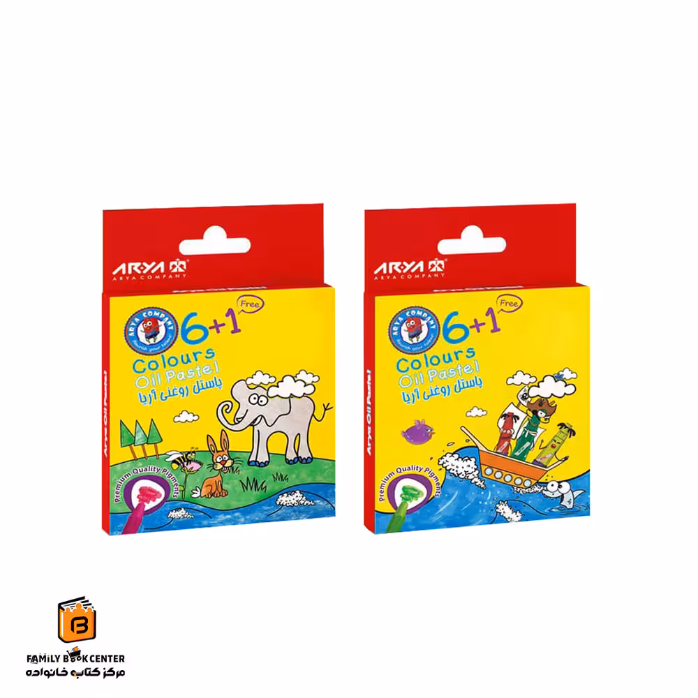 پاستل روغنی 6 1 آریا (Arya)