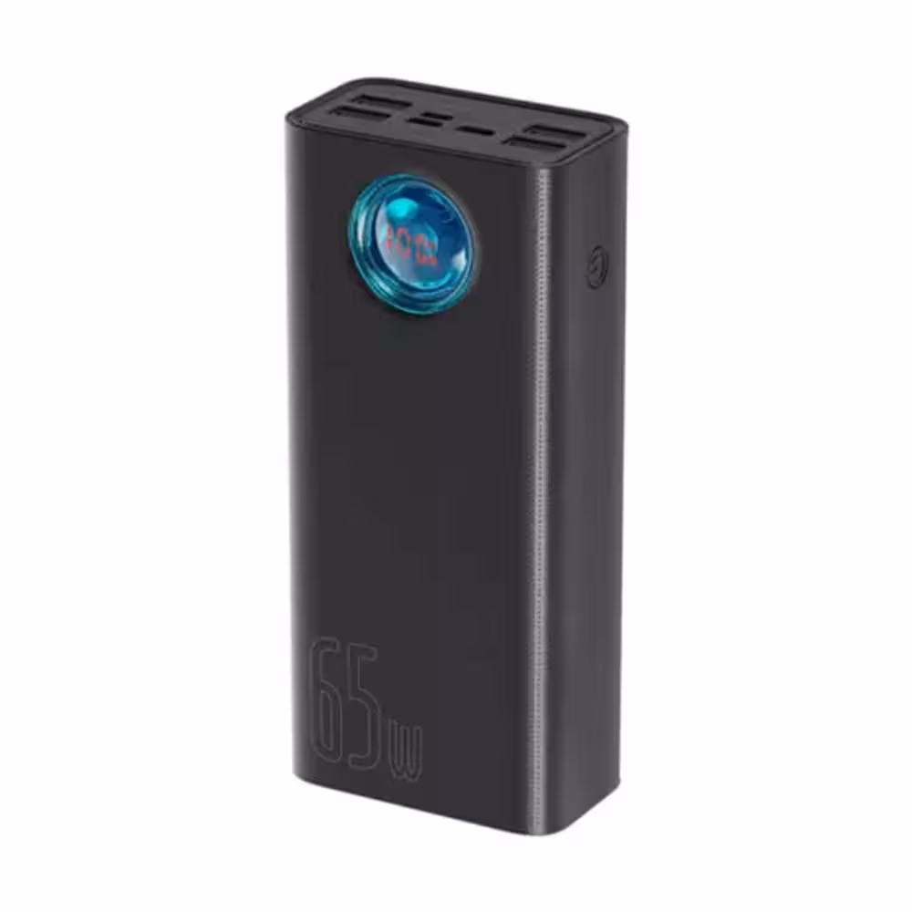 پاوربانک 30000 میلی‌ آمپر 65 واتی بیسوس مدل BASEUS AMBLIGHT PPLG0001