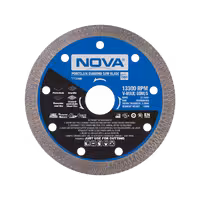 صفحه برش الماسه پرسلان بر توربو 115 میلیمتری نووا مدل 2751