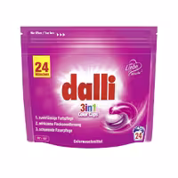 قرص ماشین لباسشویی 3 در 1 دالی مدل Color بسته 24 عددی