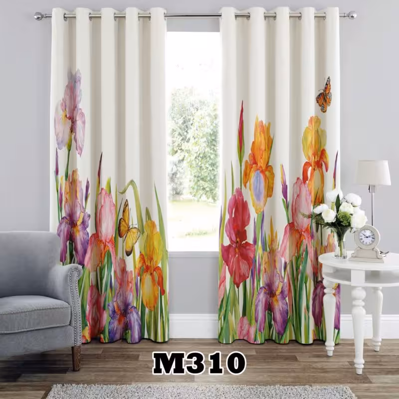 پرده سه بعدی طرح طبیعت