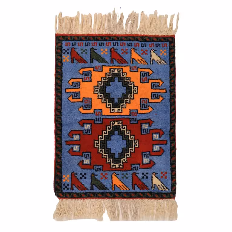 فرش دستباف نیم متری مدل خراسان کد 4020623