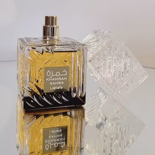 عطر ادکلن خمره قهوه لطافه اصل | Khamrah Qahwa Lattafa در حجم 10 و  100 میل