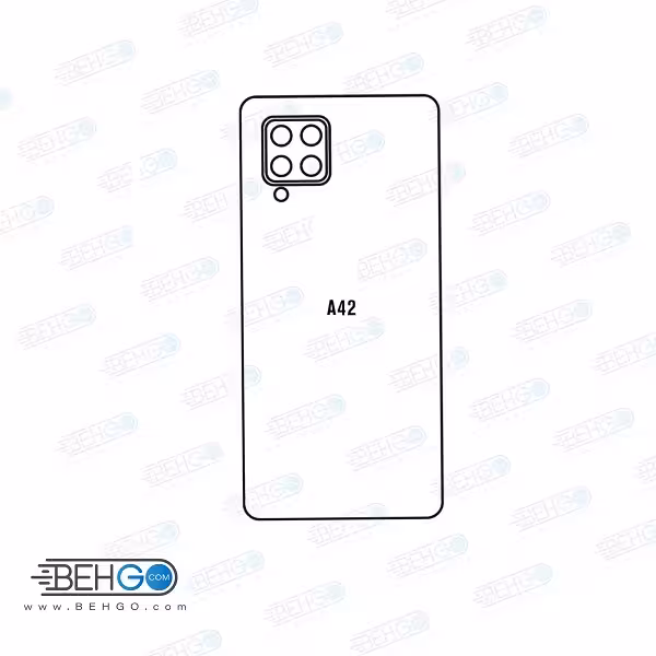 برچسب پشت گوشی سامسونگ Samsung A42 5G