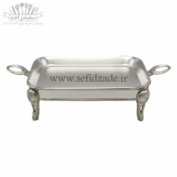سوفله برنج خوری استیل سلینا مدل نگین 93517