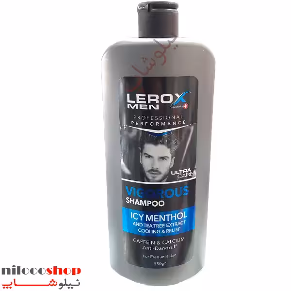 شامپو موی سر آقایان لروکس حجم 550 گرم