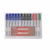 ماژیک با جوهر ثابت پلیکان بسته 12 عددی