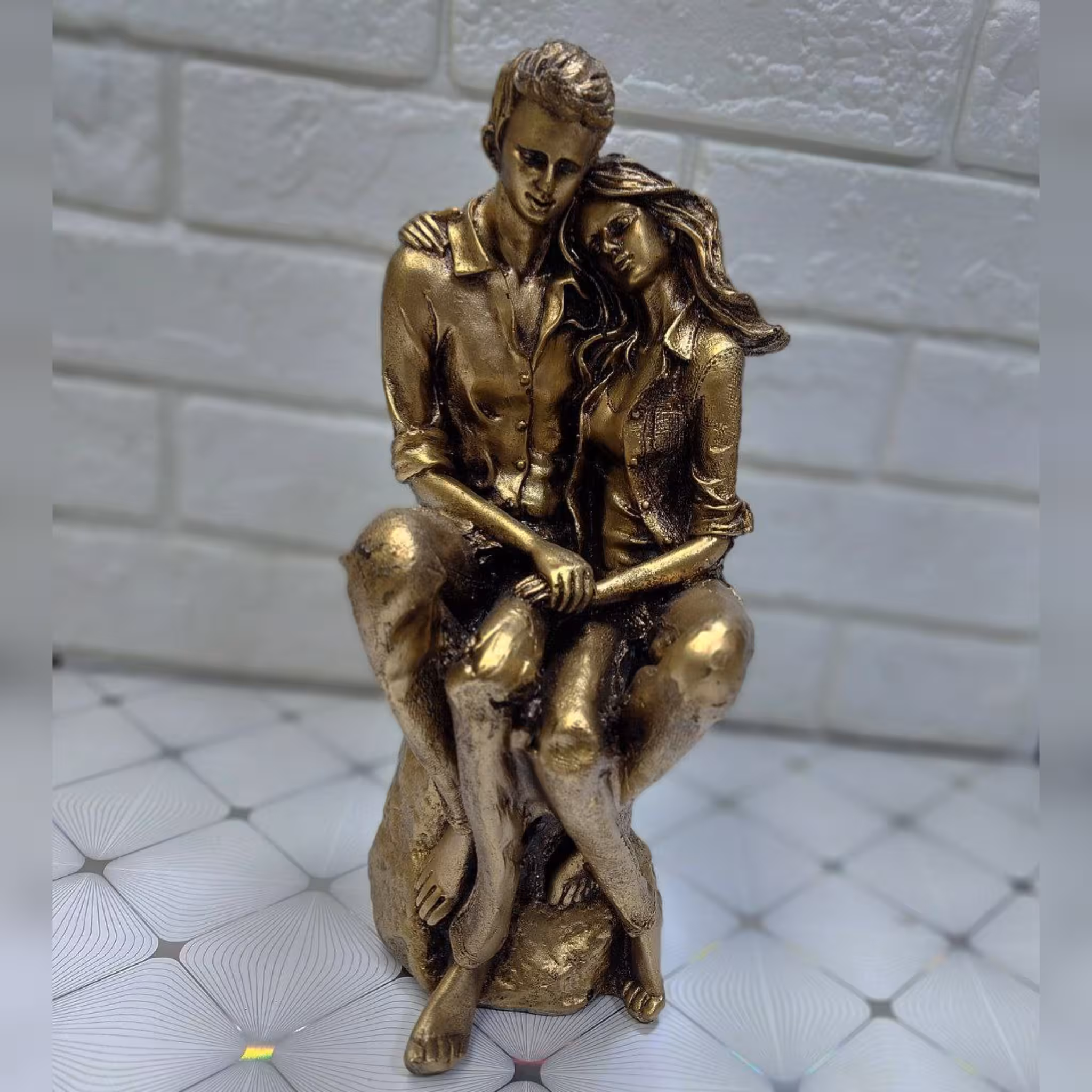 مجسمه دختر پسر عاشق کد 014