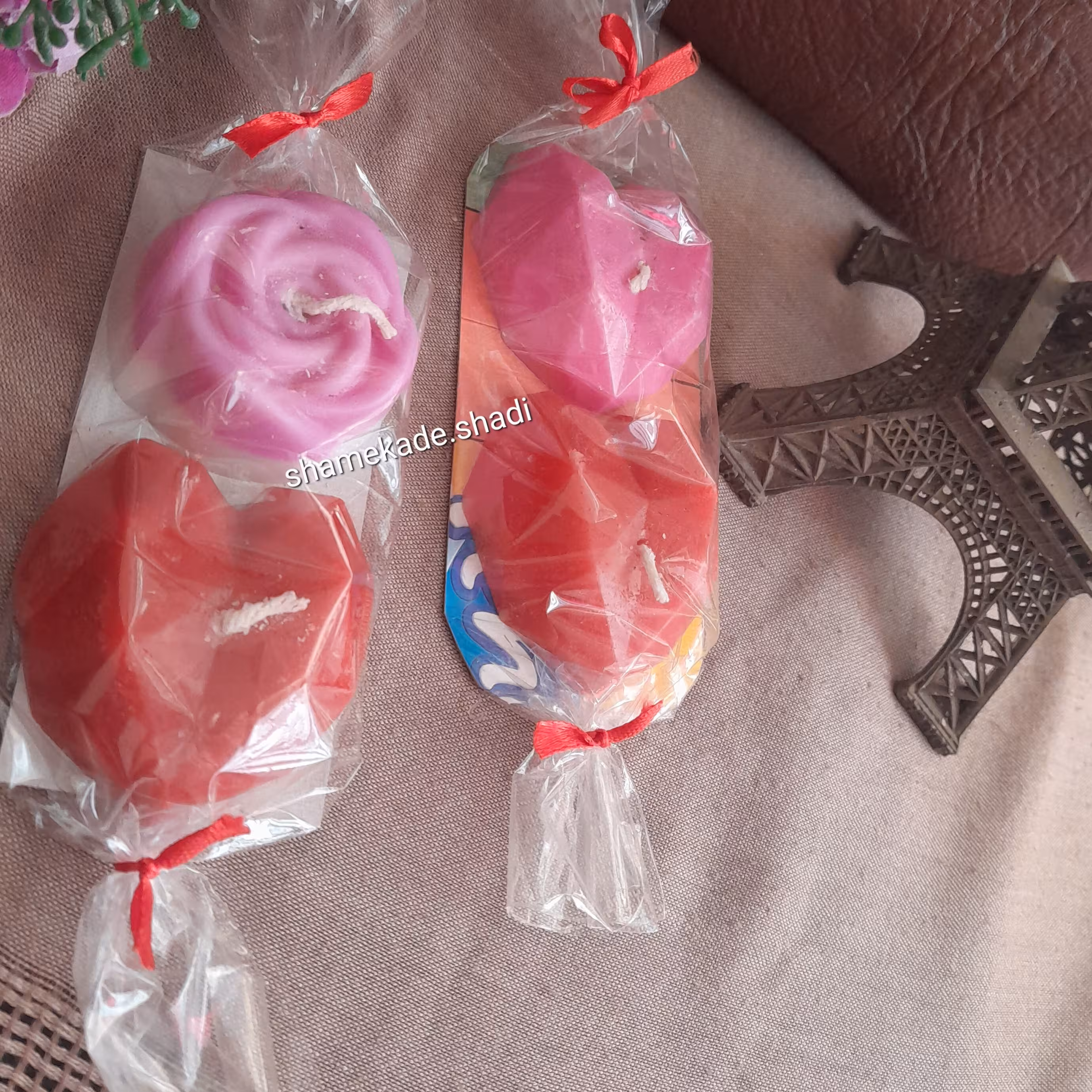 شمع قلب ولنتاین