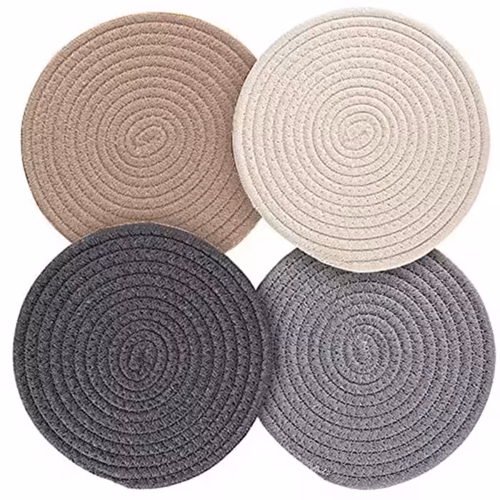 زیربشقابی و زیرقابلمه ای مدل s130 بسته 4 عددی | کالا مکس