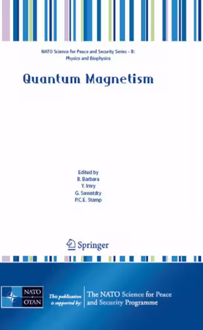 خرید و دانلود نسخه کامل کتاب Quantum Magnetism