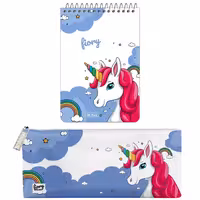 دفترچه یادداشت یونیکورن کد fiory 2114 به همراه جامدادی