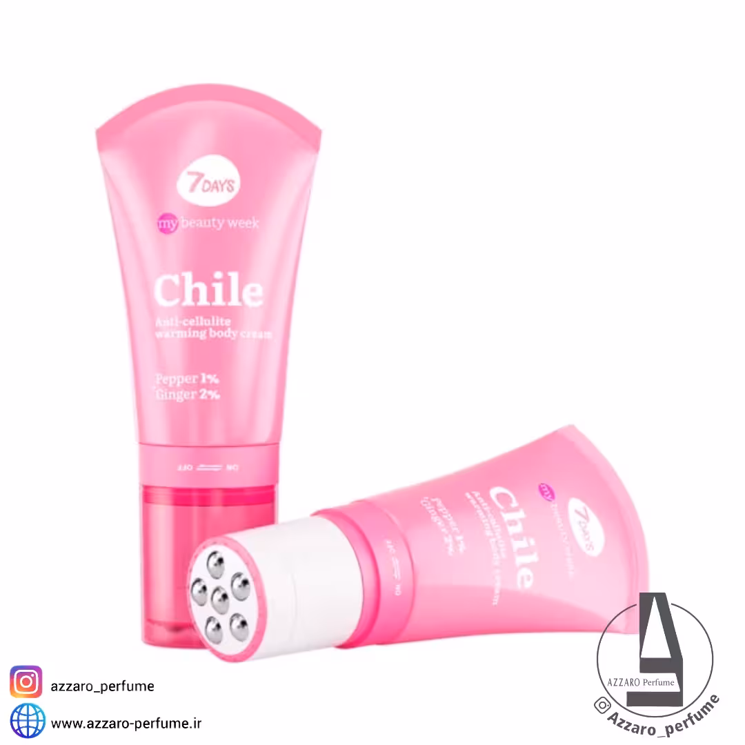 کرم ضد سلولیت بدن سون دیز همراه با ماساژور مدل Chile حجم 130 میل