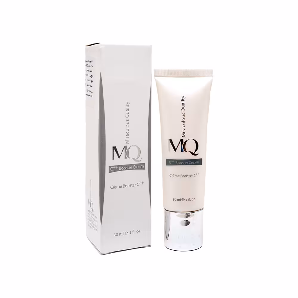 کرم روشن کننده حاوی ویتامین سی مناسب چروک سطحی پوست ام کیو 30میل