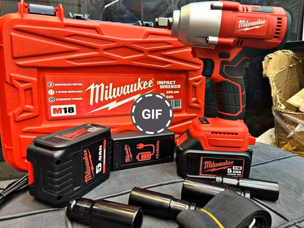 بکس‌ شارژی‌ فوق‌ حرفه ای 600 نیوتن میلواکی مدل M18