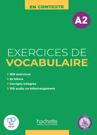 کتاب واژگان فرانسوی ان کانتکست En Contexte Exercices de vocabulaire A2