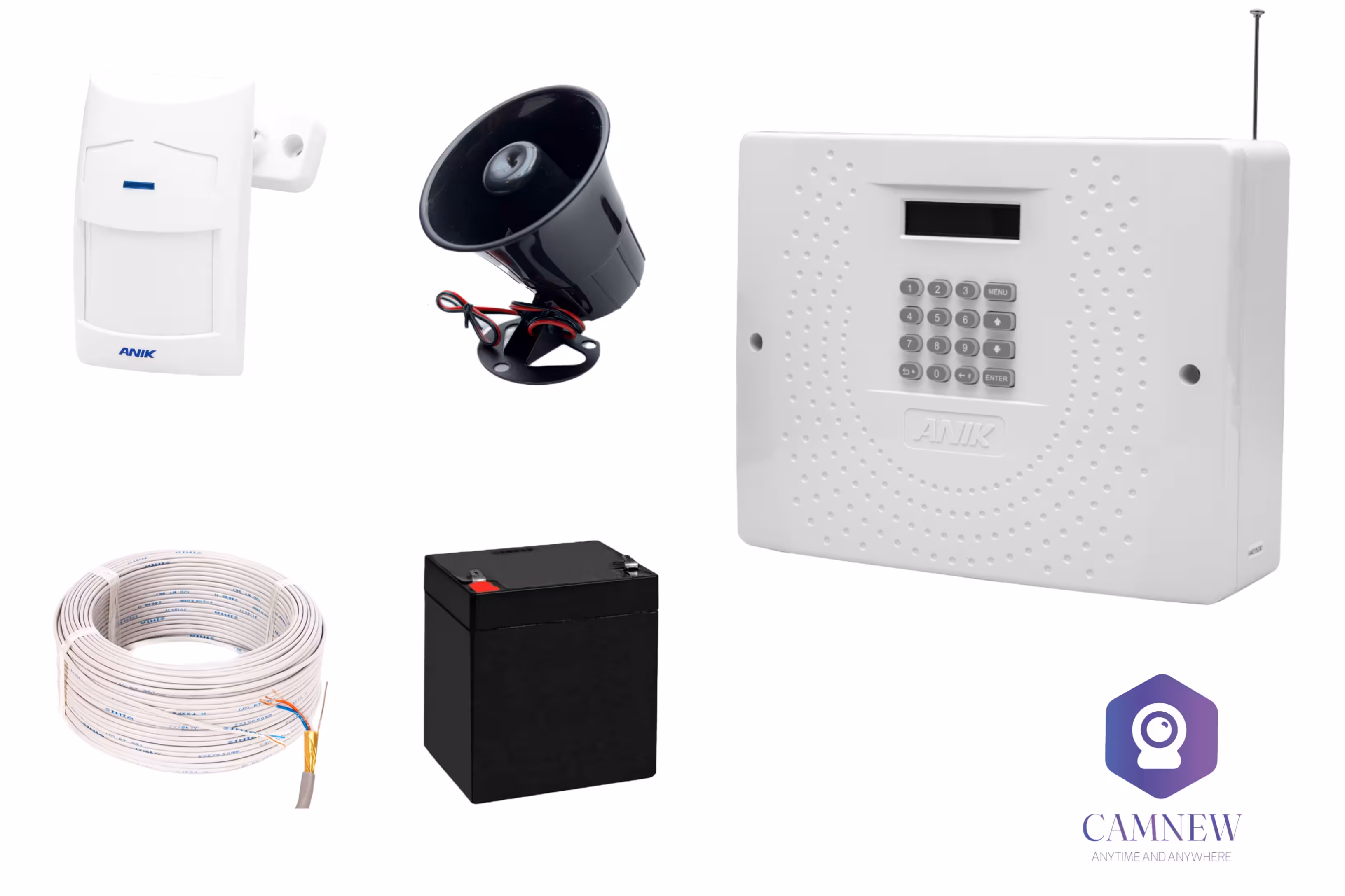 پکیج دزدگیر آنیک ECO4000  با تک  چشمی | فروشگاه کم نیو