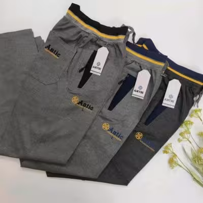 شلوار اسلش کمر رنگی و ساده